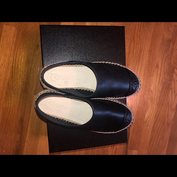 Chanel Authentic espadrilles Black new - Picture 2 of 8
